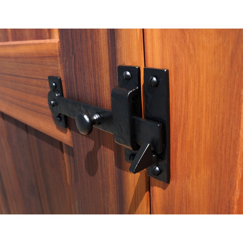 Iron Valley - 7.5" Gate Drop Bar w/Knob (Lever Latch)