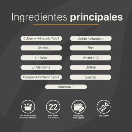 Vitaminas Cabello Mujer De 90 Cpsulas Con Colgeno B Life                                                                                              