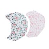 2Pcs Bassinet Sheet Polyester Cotton Breathable Elastic Bassinet Pad Mattress