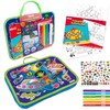 abeec Colouring & Activity Lap Case Blue | Kids Travel