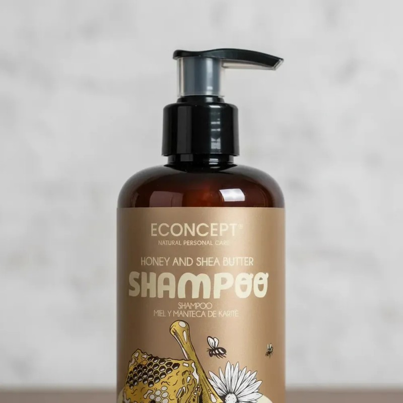 Shampoo Econcept Miel Y Manteca De Karité 500ml