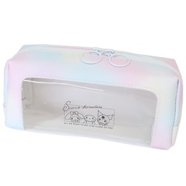 Sanrio Characters [Pen Pouch] PVC Window Opening Box Pen Case Sanrio, Casual