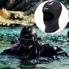Zcco 3mm Men's Diving, Surfing & Scuba Swim Cap (Hair Cap) M/Black 3ea