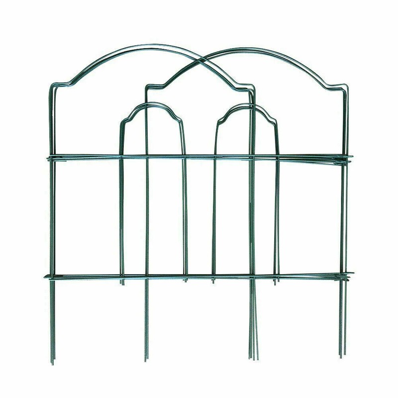Vigoro 18 in. Cathedral Steel Wire Folding Fence 18 in