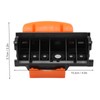 Printer Head Black ABS Print Head Printhead Replacement with Protective