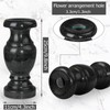 Cemetery Memorial Vase, Natural Granite Stone Flower Vases with Draining