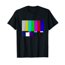TV Color Bars, SMPTE Screen, Please Stand By T-Shirt