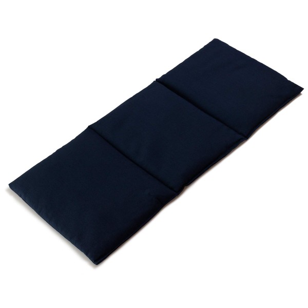 Cherry Stone Cushion 20 x 50 cm Large 3 Chamber – Dark Blue – Heat Cushion, Grain Cushion – Dark Blue