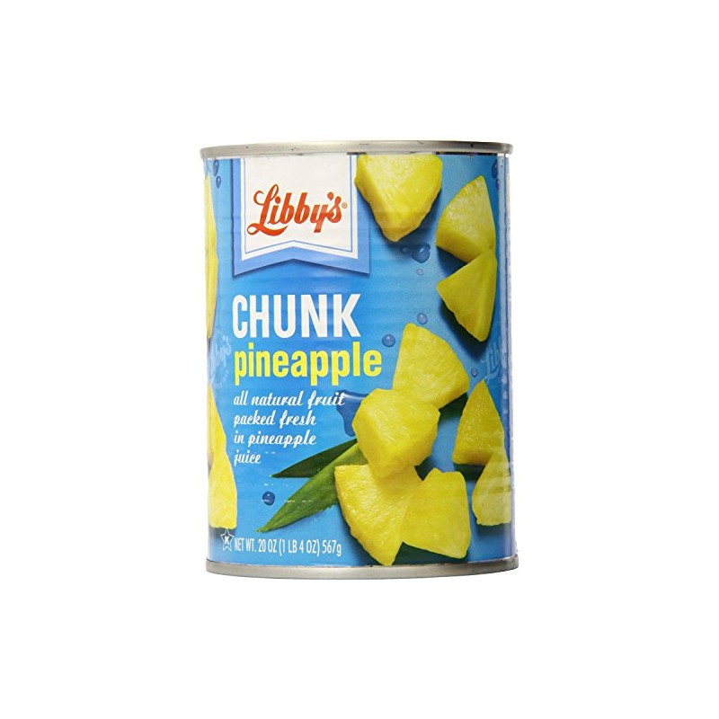 Libby's Chunk Pineapple Packed In Pineapple Juice, 20 Ounce