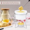 LELE LIFE 2 Pack Butter Warmers for Seafood, Ceramic Butter
