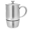 VeoHome Stovetop Espresso Coffee Maker - l Multi-Stove Stainless Steel