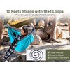 Kootek Camping Hammock 400 lbs Capacity, Camping Essentials, Lightweight Portable