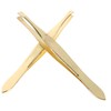 FOMIYES 2pcs Eyebrow Tweezers Brow Plucking Tools for Men and