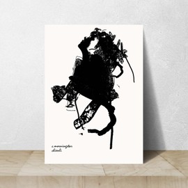 Cosmostarart Dynamic Abstract Expressionism by C. Morningstar – Premium Canvas Print Artwork Set of 3, Modern Abstract Art, 12"x16" Canvas Wall Decor for Living Room, Exclusive Hand Cut