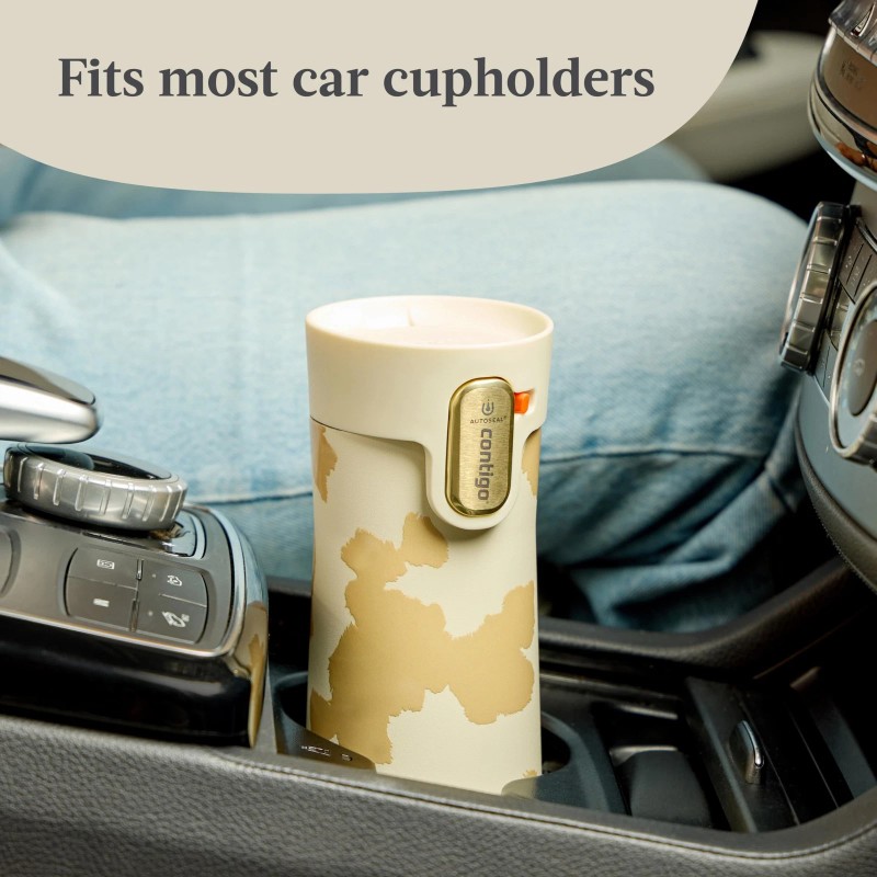 Contigo 16oz Oatmilk Travel Mug Leak Proof AutoSeal Keeps Drinks