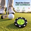 Golf Green Reader Ball Marker JJ024 – 1.57-Inch Bubble Level