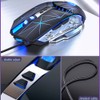 Tioamy Gaming Mouse Wired USB External Mice RGB Multi Colour