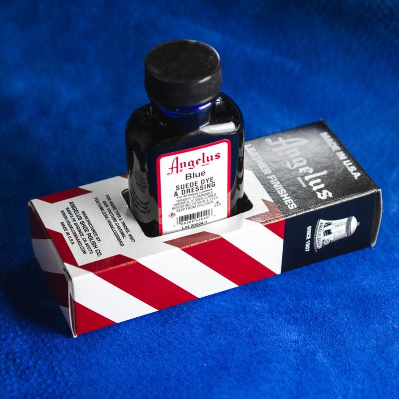 Angelus Leather Dye, 3 oz, Blue Jean