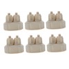 BESPORTBLE 6 Pack Bottle Caps Co2 Bottle Caps for Reactor