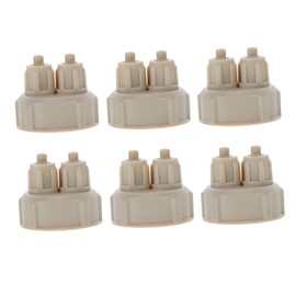 BESPORTBLE 6 Pack Bottle Caps Co2 Bottle Caps for Reactor Air Bottles Co2 Generator Aquarium Accessories