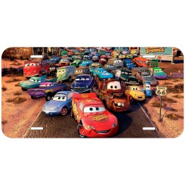 Cars Aluminum Novelty Car License Plate