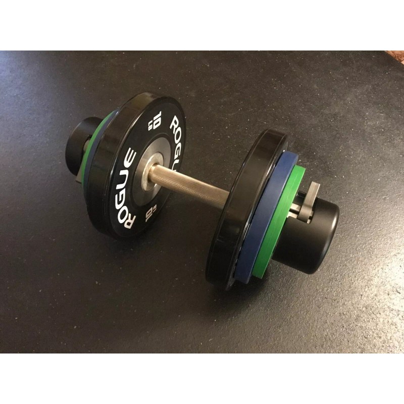 Brakebill Creations Ergonomic End-Caps for Loadable Olympic Dumbbells for Rogue