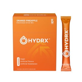 Hydrx Polvo Hidratación Electrolitos Azúcar Paquetes Mezcla Bebida Amplificadores