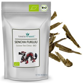 tea`s finest® Fancy Sencha Fukuju Green Tea Organic (250 g)