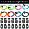 24 Piezas Kit de Correa de Cuerda Elástica para Gafas