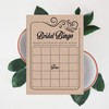 Inkdotpot 50 Fill In Style Kraft Bingo Game Cards For
