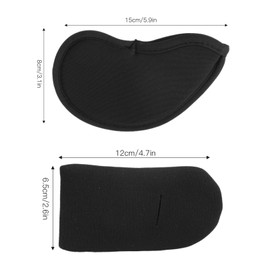 Dilwe 11 piece golf club iron cover, golf iron head cover golf iron headgear set golf accessories