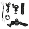 Bike Helmet Camera Video Recorder with LED Light HD 1080P