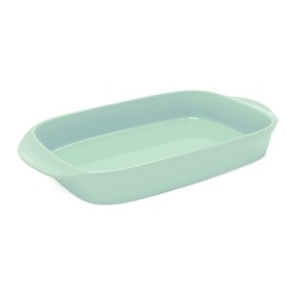 Chantal Classic 13" x 9" Ceramic Rectangular Baker, 3.25 quart, Sage Green, (93A-RT33 SA)