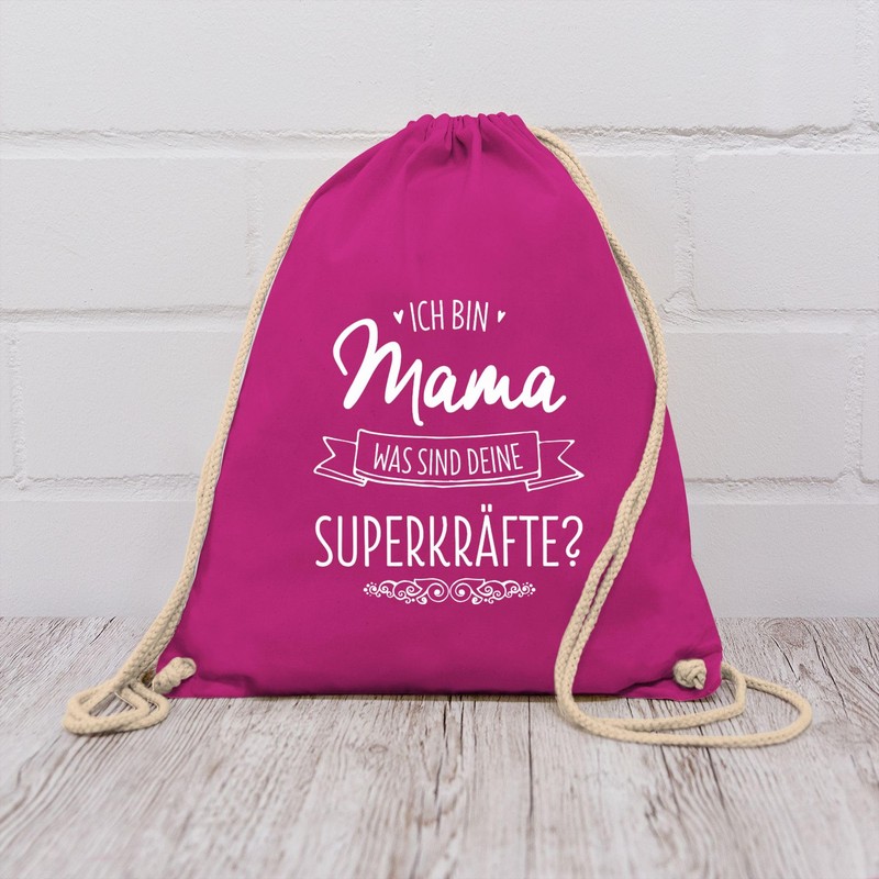 Mother's Day, I'm Mama, what are your superpowers, gym bag.
