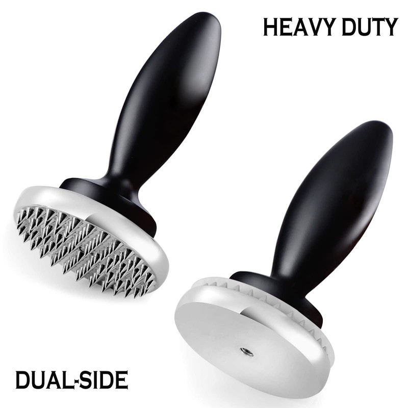 Reversible Meat Tenderizer and Pounder Dual Sided Meat Tenderizer Mallet