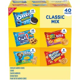 Nabisco Classic Mix Variety Pack (40 pk) & Sweet Treats 60 ct.