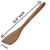 Premium Teak Wood 13-Inch Spatula Turner - Handcrafted, Durable, and