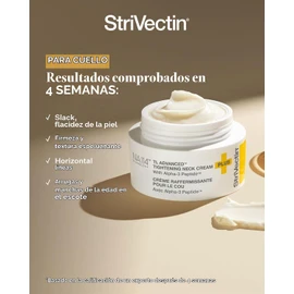 StriVectin Tighten Lift Advanced Neck crema de tratamiento intensivo PLUS Alpha-3 Peptides Neck Décolleté, Reafirmante para Cuello y Escote, Antienvejecimiento, 49.99 mililitro