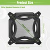 A ABSOPRO 6 Inch Car Speaker Grille Cover with Screws