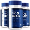 (3 Pack) Bio Brain Capsules, BioBrain Performance Memory Supplement for Mental Clarity, Health & Wellness, Advanced Nootropic Mind Power Supplement Pills for Better Focus, Attention, Calm Mood (180ct)