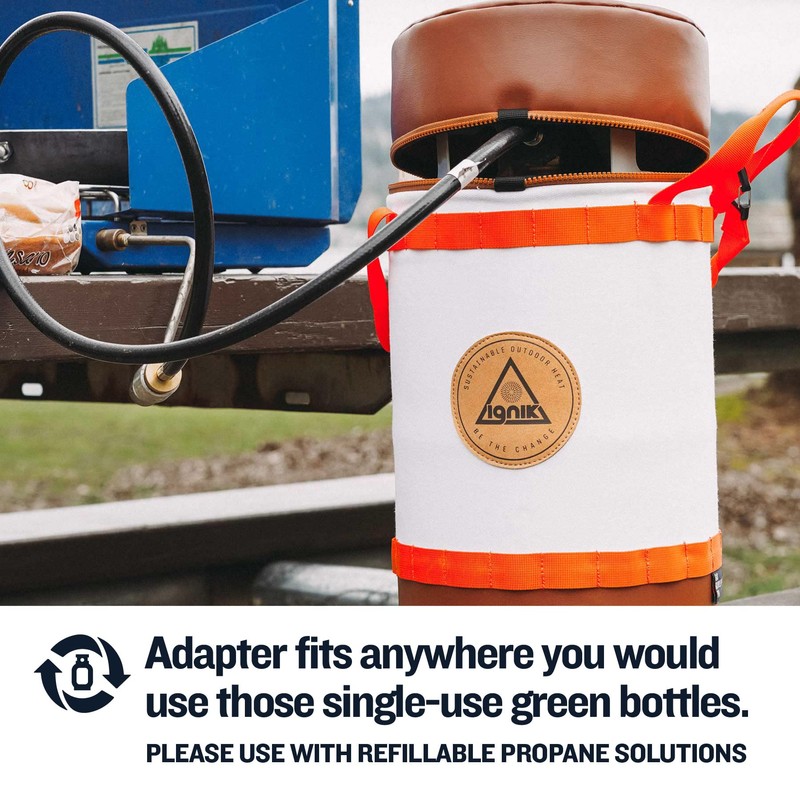 Ignik Adapter Hose for Refillable Propane Tanks, 4-Foot