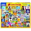 White Mountain Puzzles I Love Florida - 1000 Piece Jigsaw