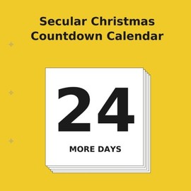 Secular Christmas Countdown Calendar