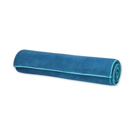 Gaiam - Toalla de yoga para mujeres y hombres, de tamaño mate, antideslizante, absorbente de humedad, absorbente de sudor, toalla de yoga caliente par