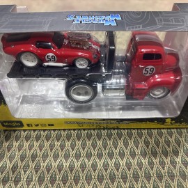 Maisto Muscle Machines Transports - ‘65 Shelby Daytona & ‘50 Ford COE