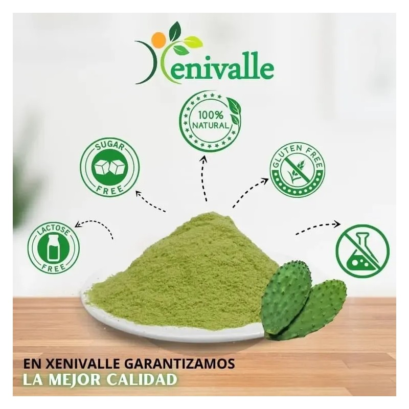 Nopal En Polvo 1kg Excelente Calidad