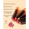 Erinde Lápiz de Labios Mate para Mujer, Lápiz Labial de