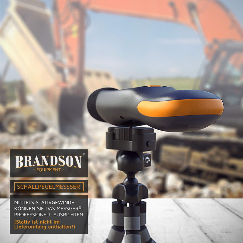 Brandson - Digital Portable Sound Level Meter 35dB to 130dB