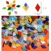 CarAngels Glass Mosaic Tiles Stained Glass DIY Home Decor Handmade