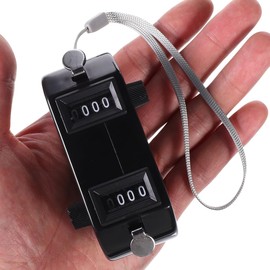 Kisangel Mechanical Game Counter: Double Counting Function Baseball Golf Counter with ABS Material, Outdoor Sports Equipment for Athletes and Sports Fans